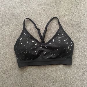 Star Pattern Nike Dry Fit Sports Bra